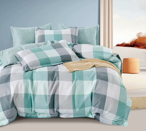 Hudson King Size Bed Sheet Set with 2 Pillow Covers by Florida